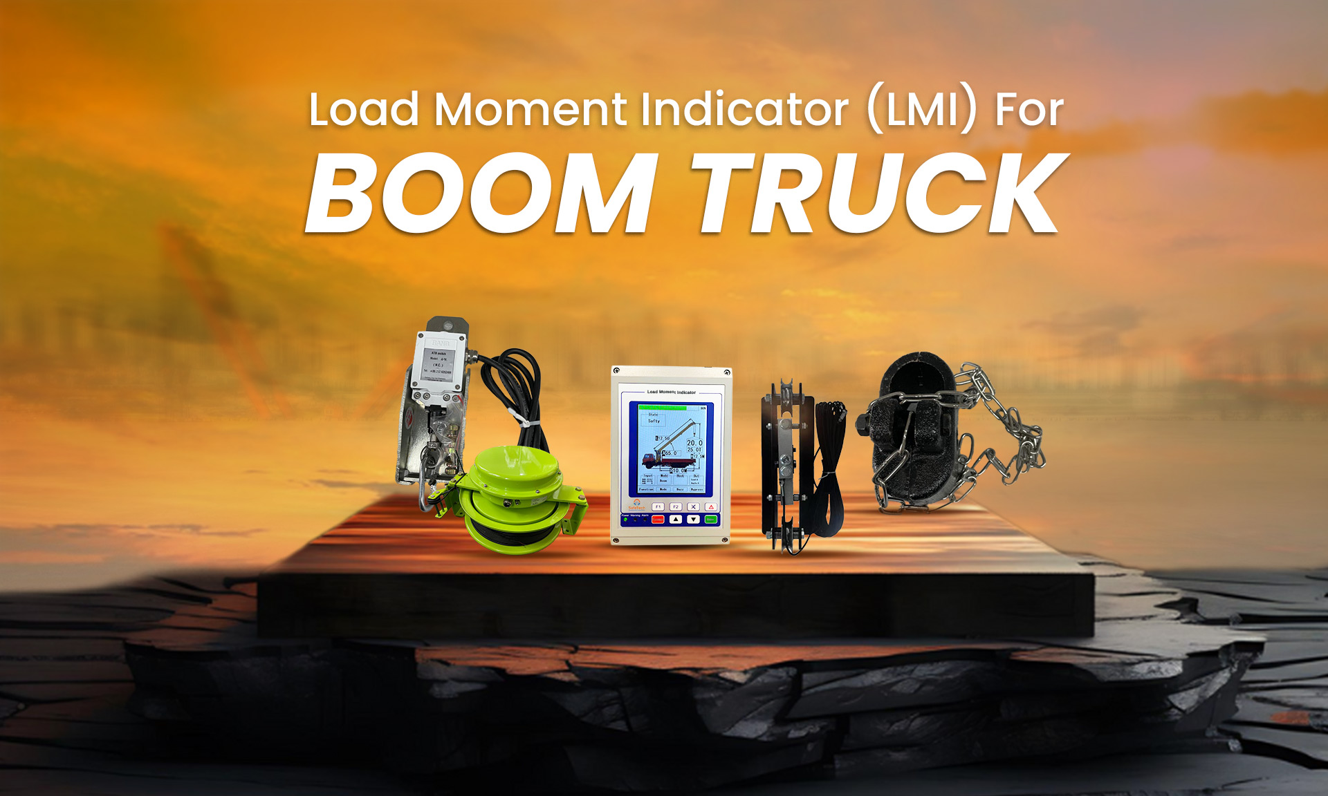 Boom truck LMI Saudi Arabia- Truck Mounted Crane LMI Systems